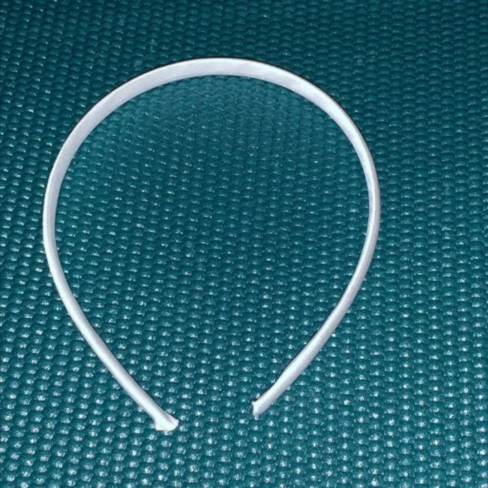 Satin Thin‎ Headband Head Band white ivory